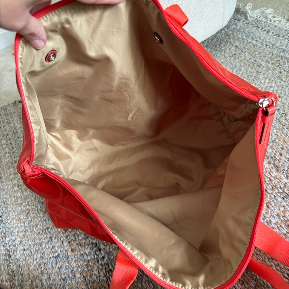 Coach Scarlet Signature Tote - Picture 3 of 6